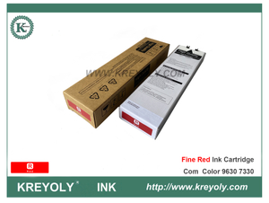 Cartucho de tinta Color File Red S-7313 para Riso ComColor GD7330 GD9630 Fine Red
