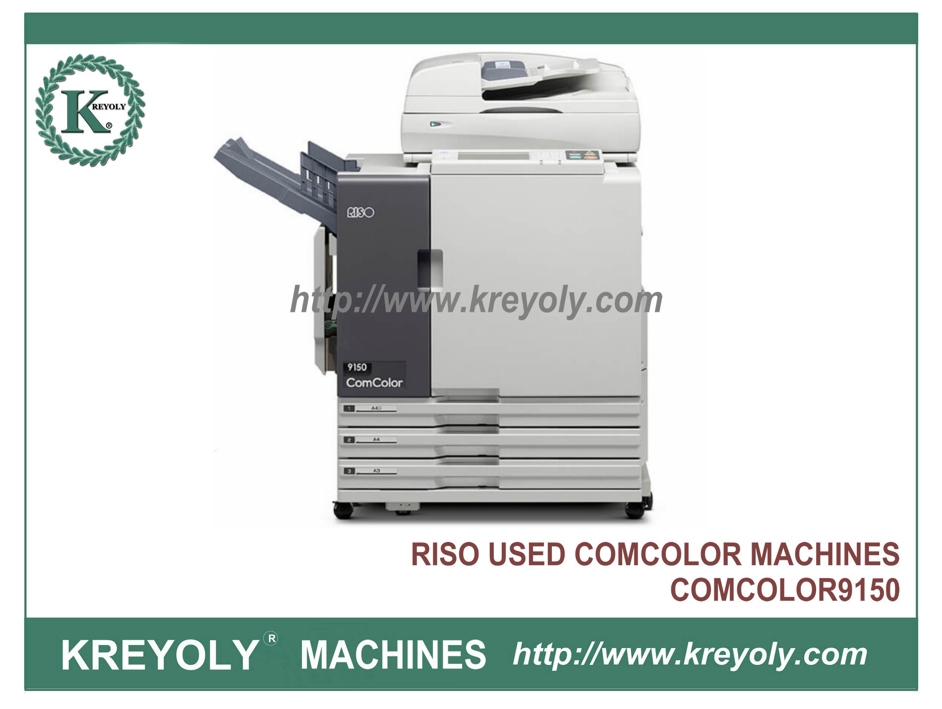 Impresora de inyección de tinta RISOs ComColor 9150 ORPHIS EX9050 de alta velocidad usada