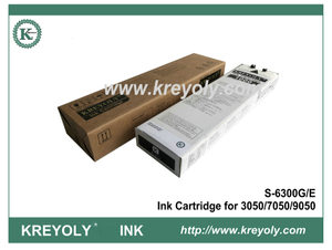 Cartucho de tinta negra Riso S-6300 para máquina de inyección de tinta ComColor 3050 7050 9050