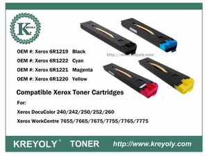 Compatible Xerox DocuColor 240250260 Xerox WorkCentre 7655 7755 Toner