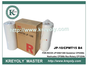 Ricoh Stencil Master para JP10 / CPMT15 B4