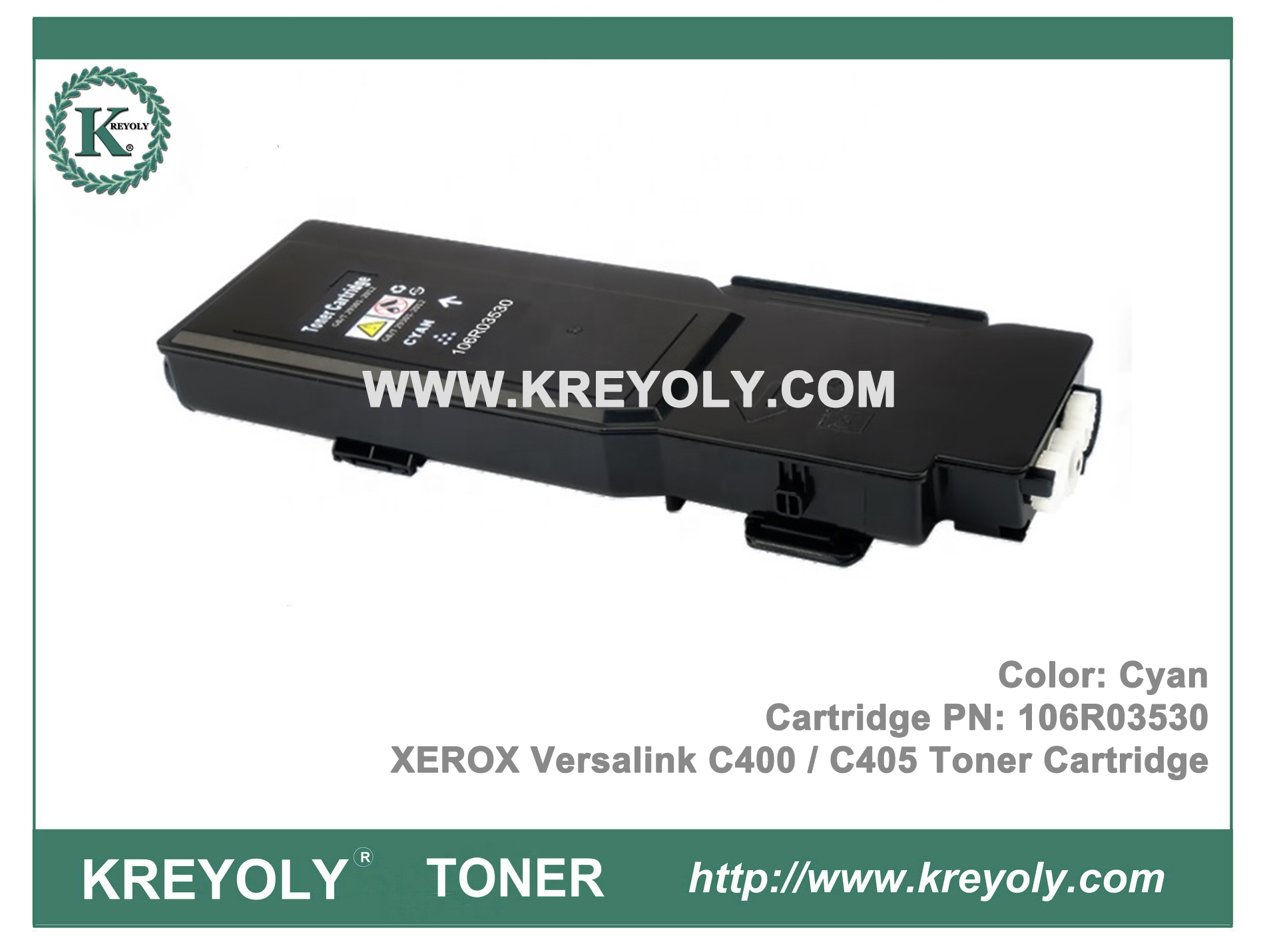 Color Xerox Versalink C400 C405 Cartucho de tóner 106R03528 106R03529 106R03530 106R03531