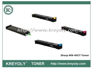 Tóner de color MX-45 para Sharp MX3500N 3501N 4500N 4501N