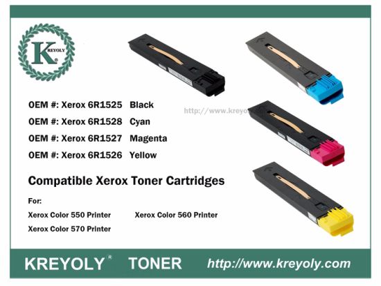 Compatible Xerox Color 550/560/570 Cartucho de tóner de impresora