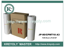 Ricoh Master Roll para JP-80 CPMT18 A3