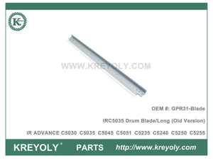 Versión antigua para GPR31-Blade Canon IR ADVANCE C5030 C5035 C5045 C5051 C5235 C5240 C5250 C5255 Drum Blade